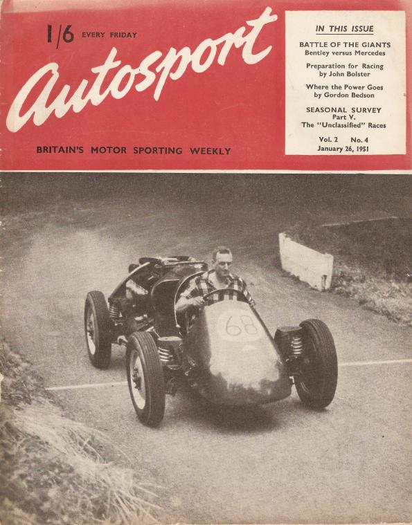 Журнал Autosport 26 января 1951