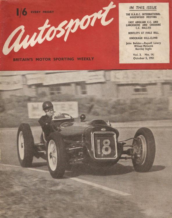 Журнал Autosport 05 октября 1951
