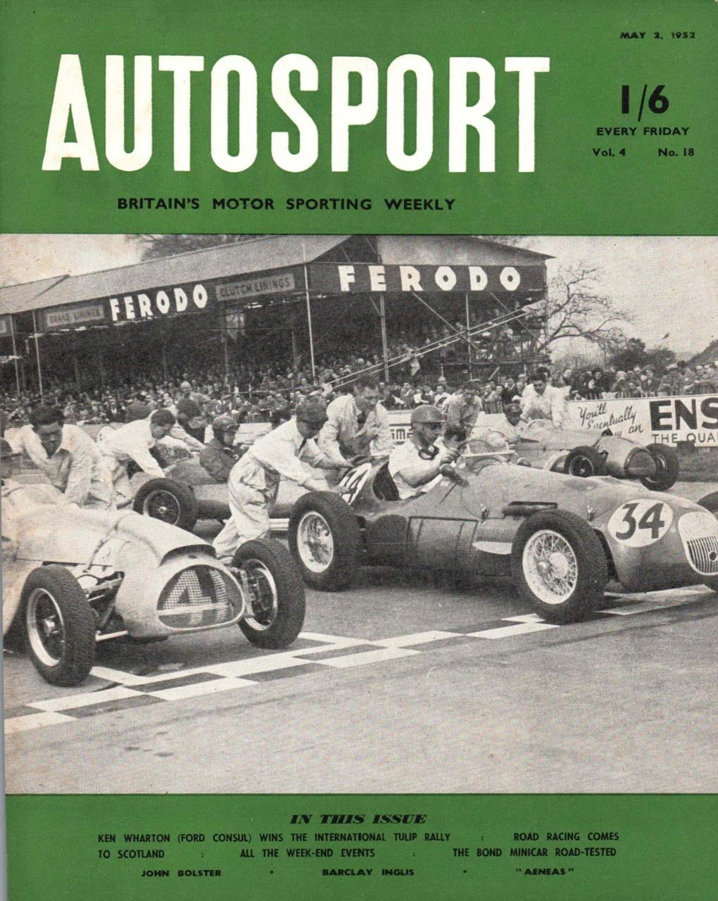 Журнал Autosport 02 мая 1952