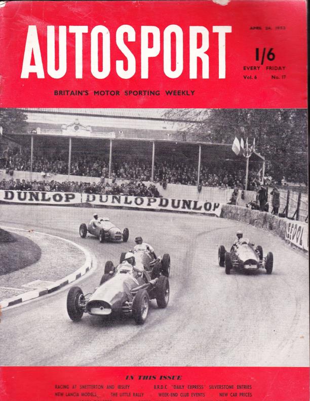 Журнал Autosport 24 апреля 1953