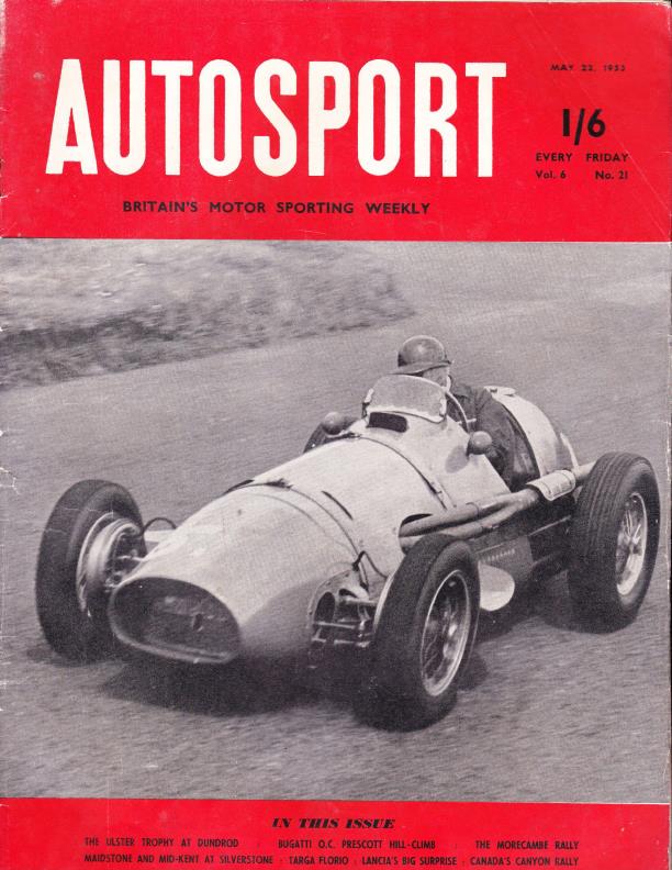 Журнал Autosport 22 мая 1953