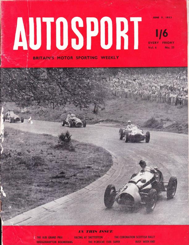 Журнал Autosport 05 июня 1953