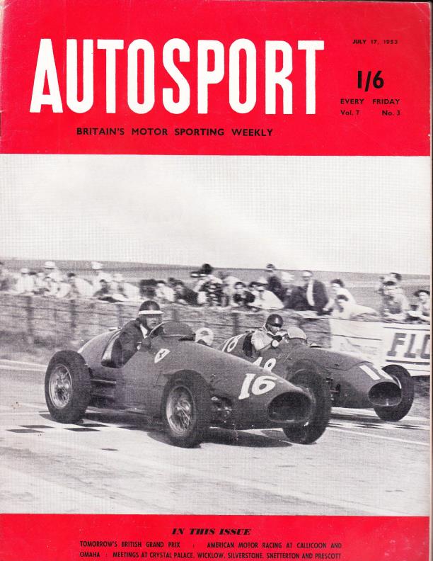 Журнал Autosport 17 июля 1953
