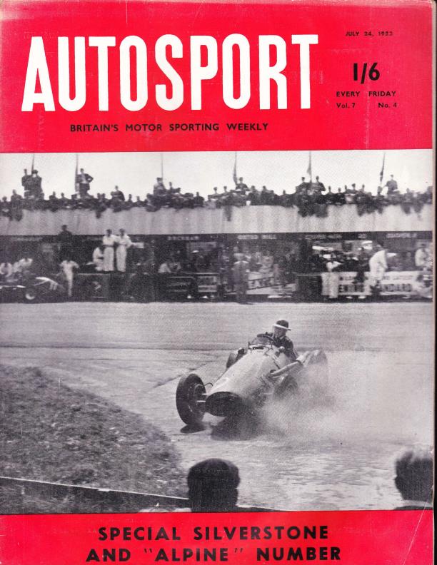 Журнал Autosport 24 июля 1953