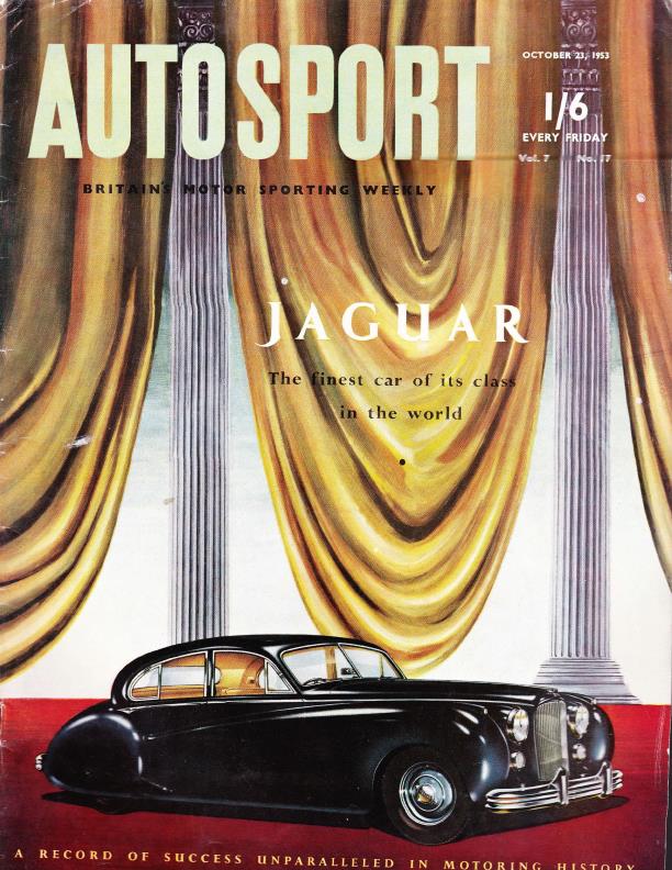 Журнал Autosport 23 октября 1953