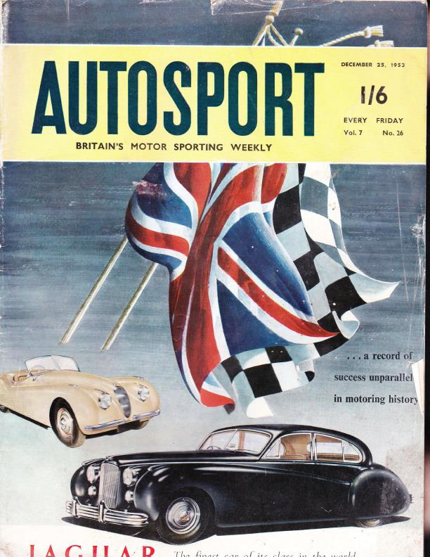 Журнал Autosport 25 декабря 1953