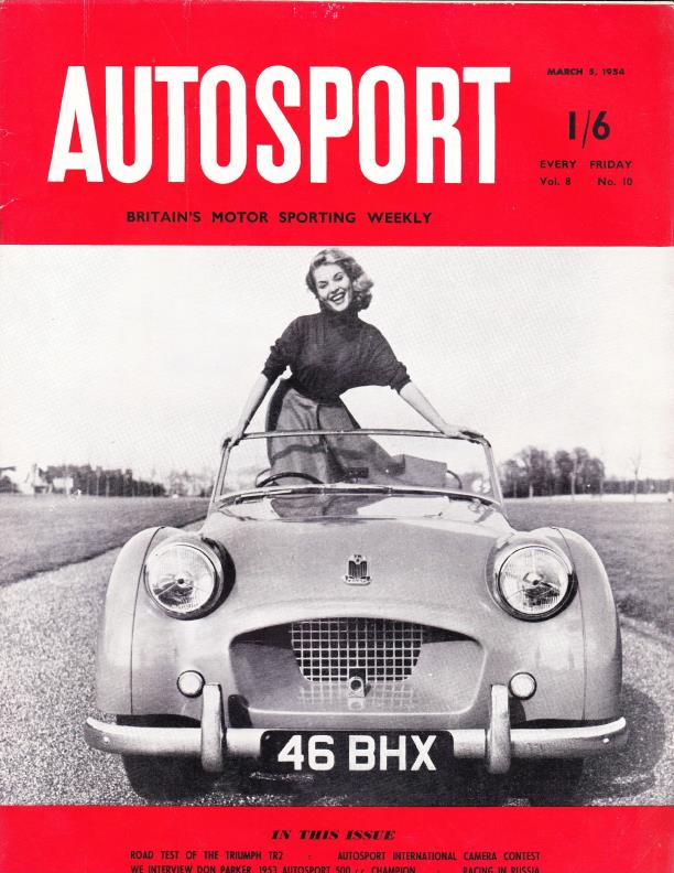 Журнал Autosport 05 марта 1954