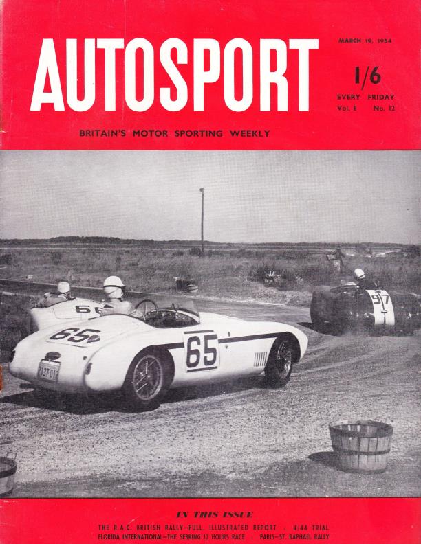 Журнал Autosport 19 марта 1954