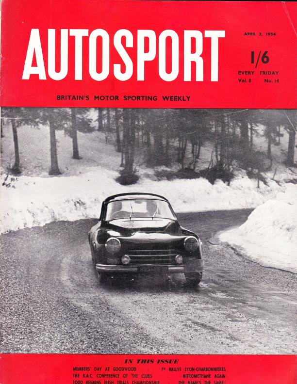 Журнал Autosport 02 апреля 1954