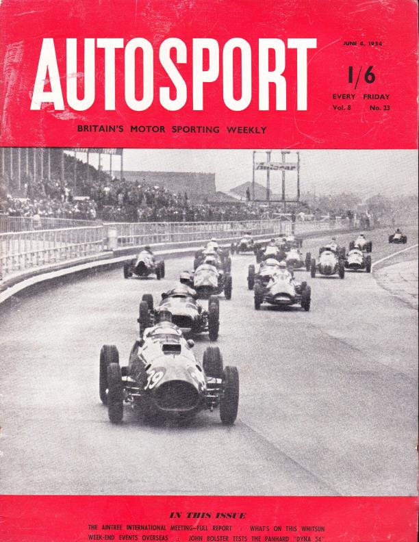 Журнал Autosport 04 июня 1954