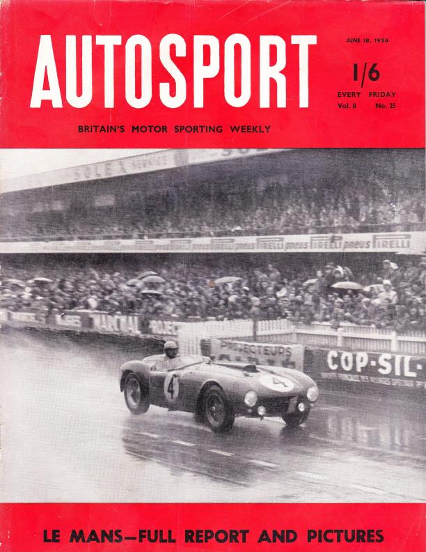 Журнал Autosport 18 июня 1954