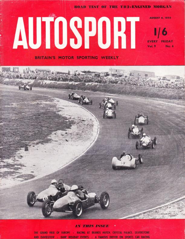 Журнал Autosport 06 августа 1954