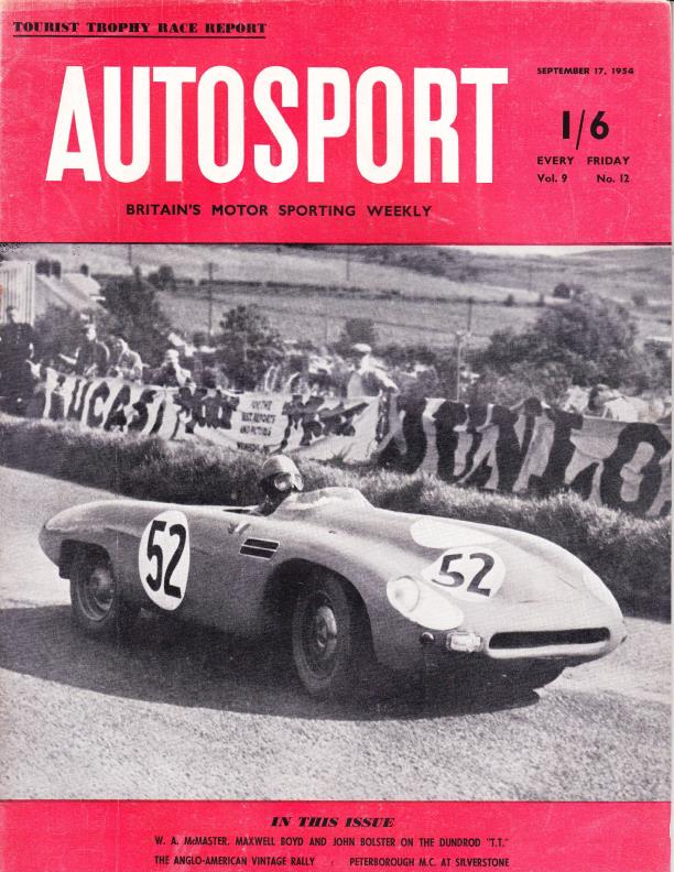Журнал Autosport 17 сентября 1954