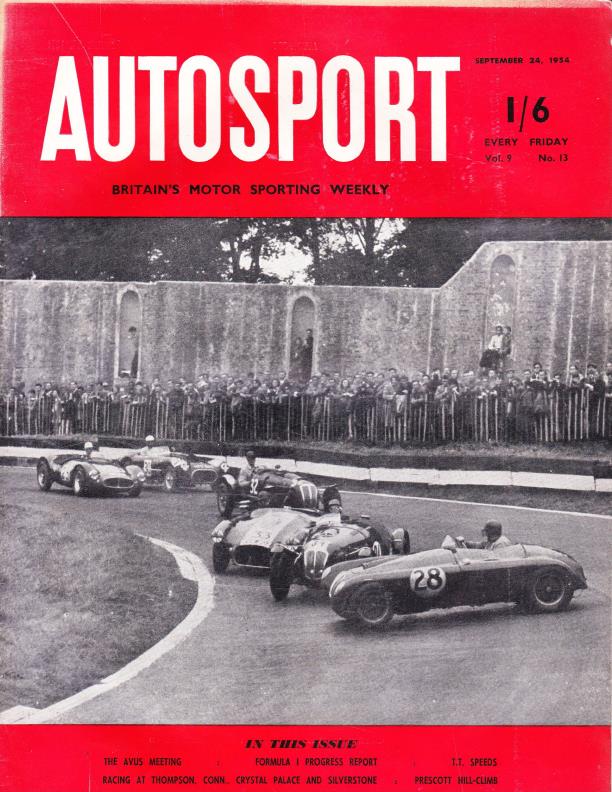 Журнал Autosport 24 сентября 1954