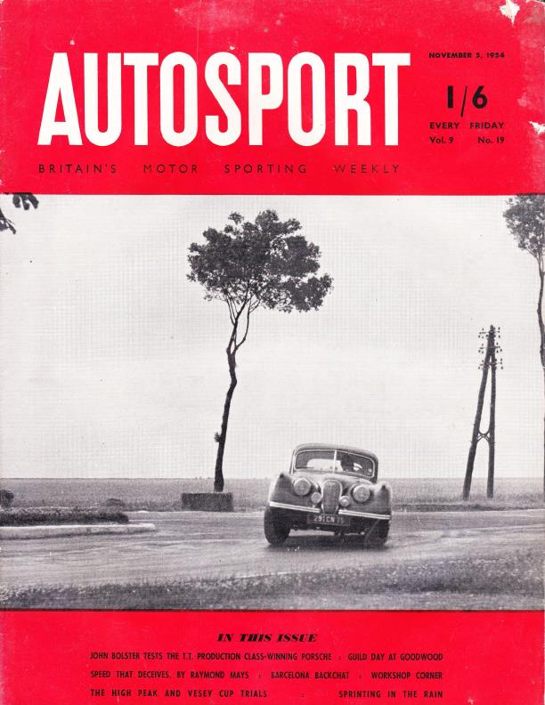 Журнал Autosport 05 ноября 1954