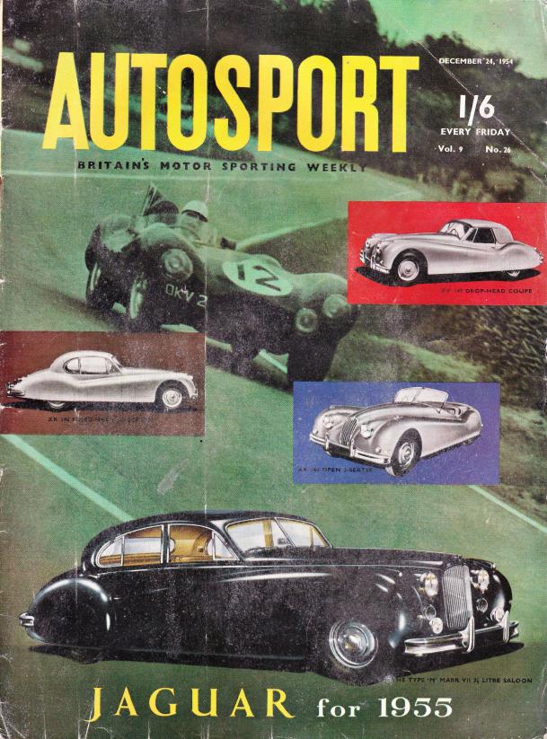 Журнал Autosport 24 декабря 1954