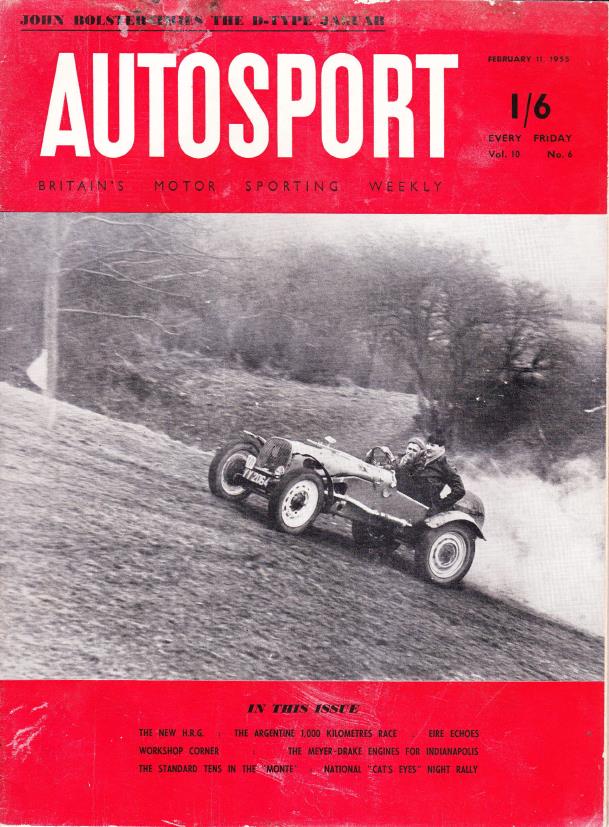 Журнал Autosport 11 февраля 1955