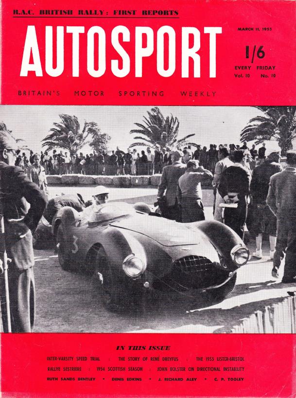 Журнал Autosport 11 марта 1955