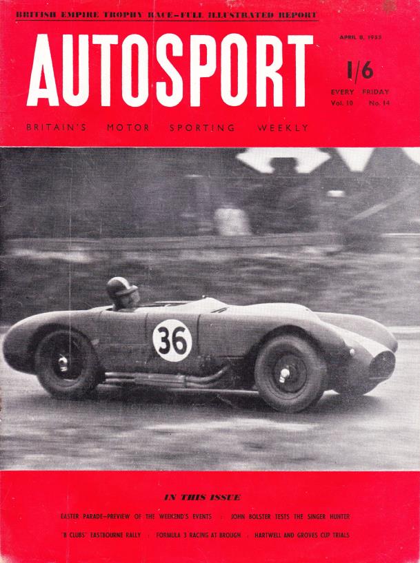 Журнал Autosport 08 апреля 1955