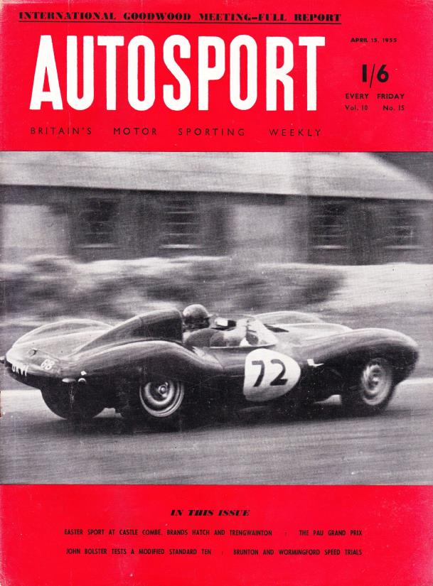 Журнал Autosport 15 апреля 1955