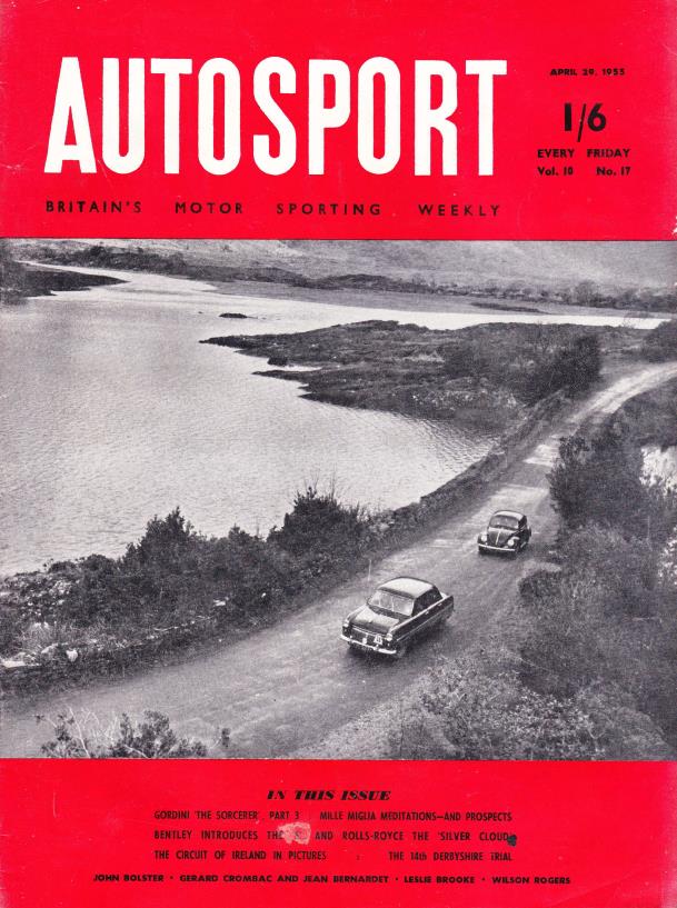 Журнал Autosport 29 апреля 1955