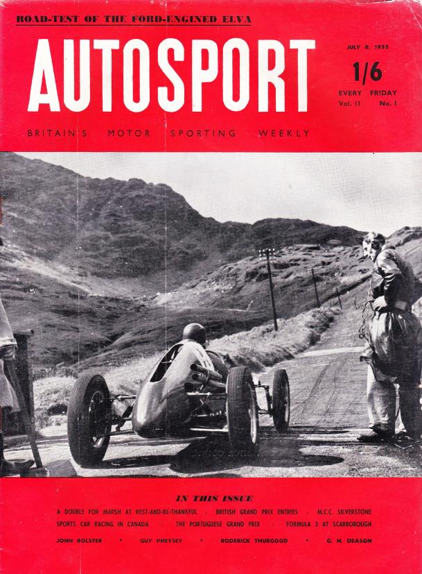 Журнал Autosport 08 июля 1955