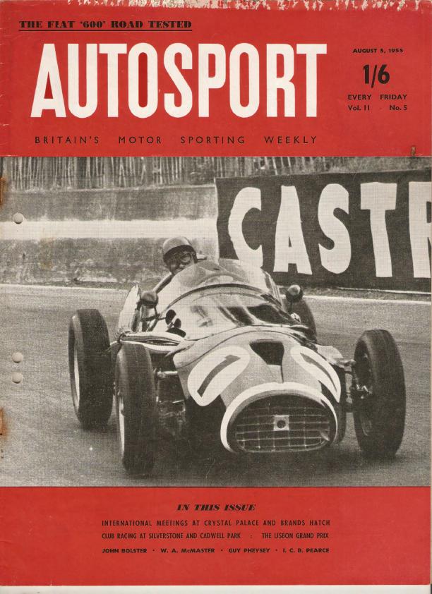 Журнал Autosport 5 августа 1955