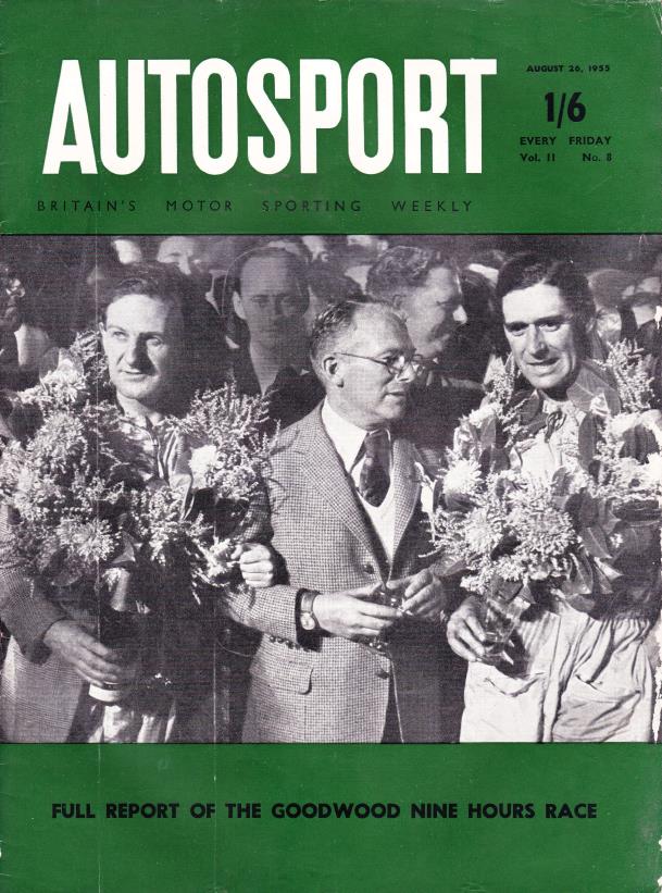 Журнал Autosport 26 августа 1955