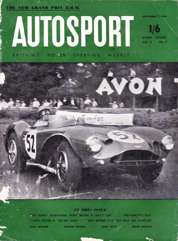Журнал Autosport 02 сентября 1955