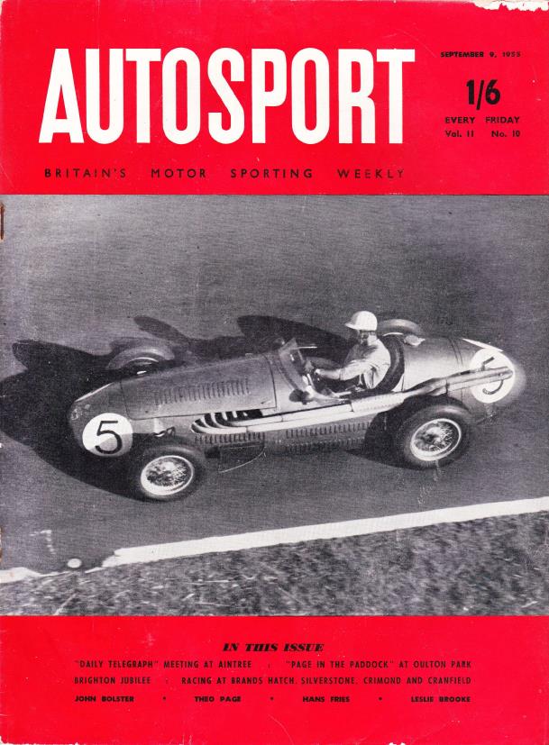 Журнал Autosport 09 сентября 1955