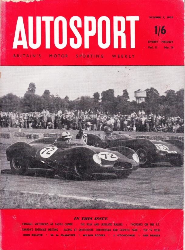 Журнал Autosport 07 октября 1955