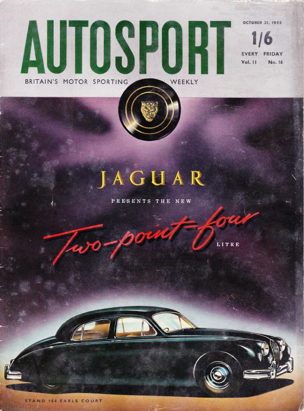 Журнал Autosport 21 октября 1955