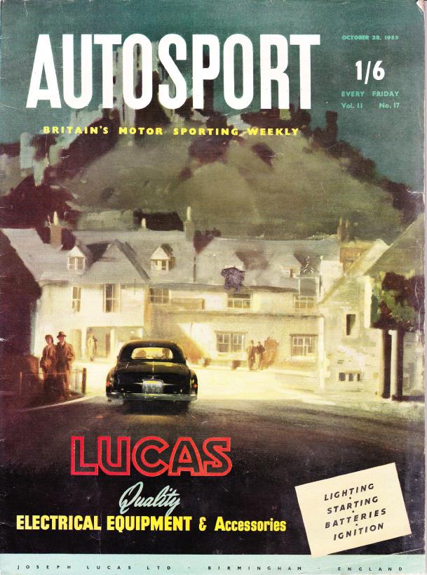 Журнал Autosport 28 октября 1955