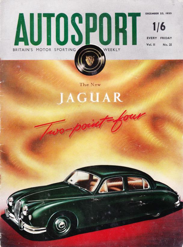 Журнал Autosport 23 декабря 1955