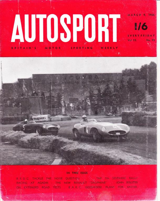 Журнал Autosport 09 марта 1956