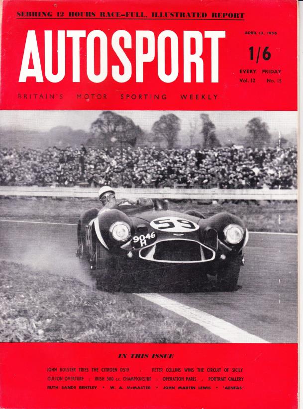 Журнал Autosport 13 апреля 1956