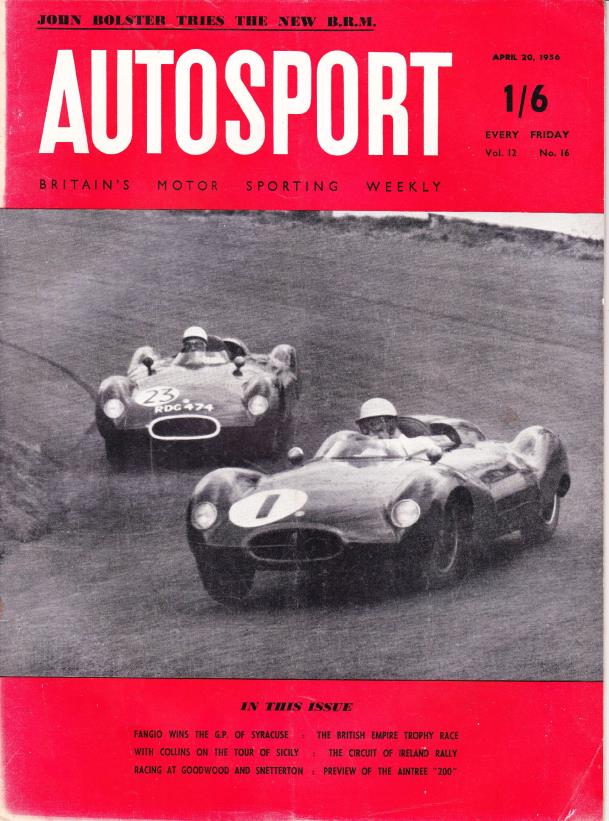 Журнал Autosport 20 апреля 1956