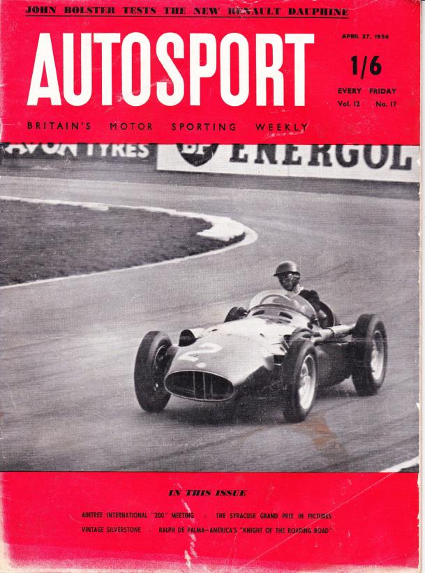 Журнал Autosport 27 апреля 1956