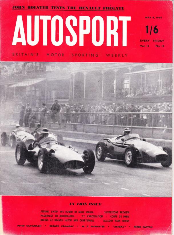 Журнал Autosport 04 мая 1956