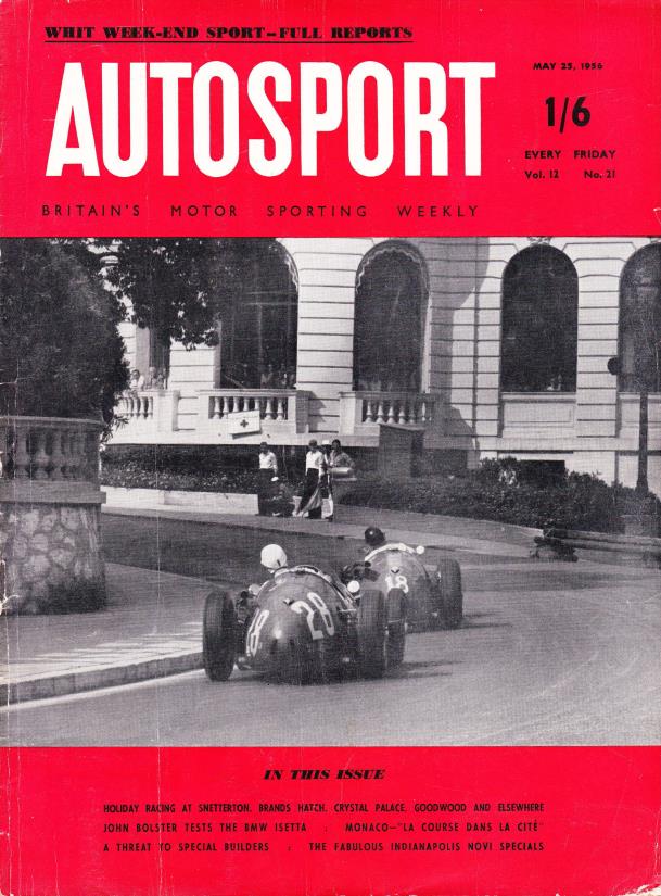 Журнал Autosport 25 мая 1956