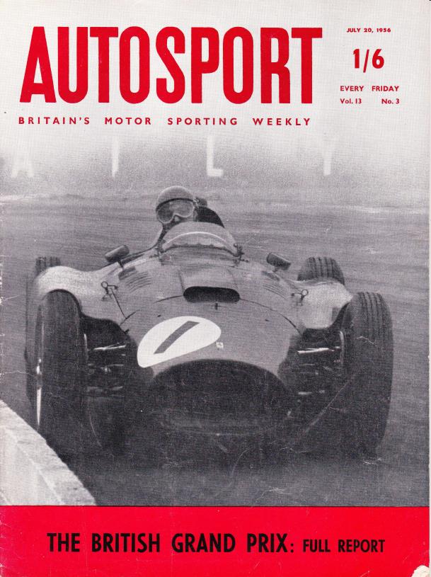 Журнал Autosport 20 июля 1956