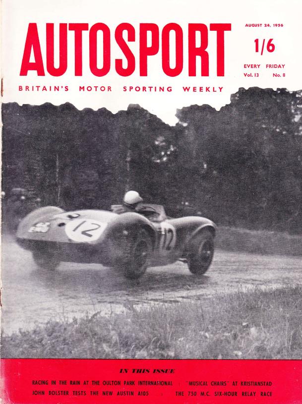 Журнал Autosport 24 августа 1956