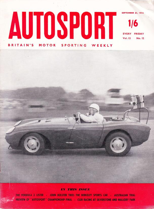 Журнал Autosport 21 сентября 1956
