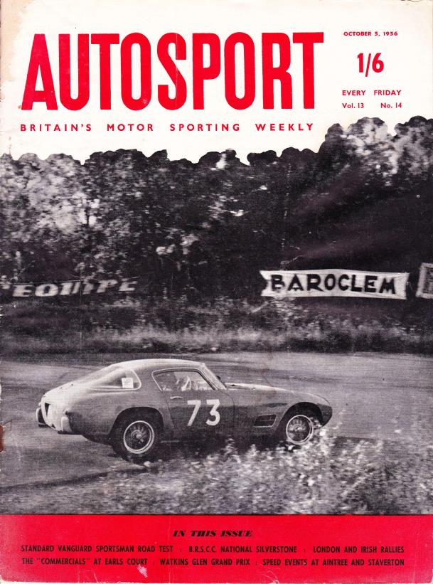 Журнал Autosport 05 октября 1956