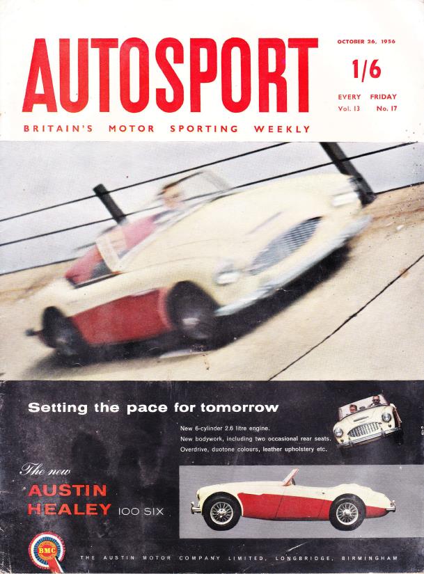 Журнал Autosport 26 октября 1956