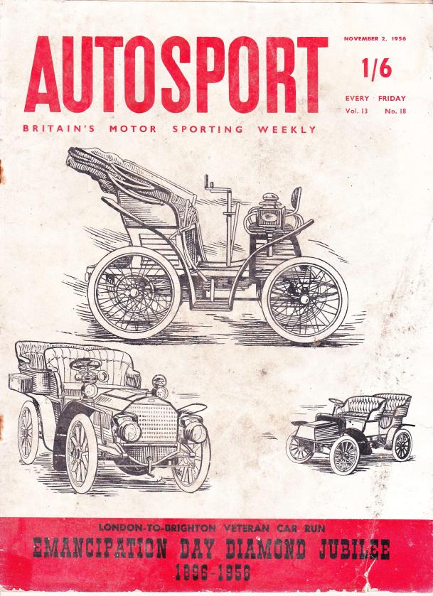Журнал Autosport 02 ноября 1956