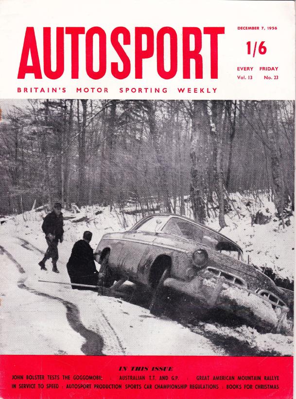 Журнал Autosport 07 декабря 1956
