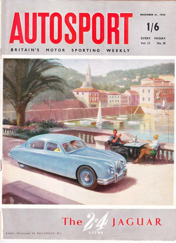 Журнал Autosport 21 декабря 1956