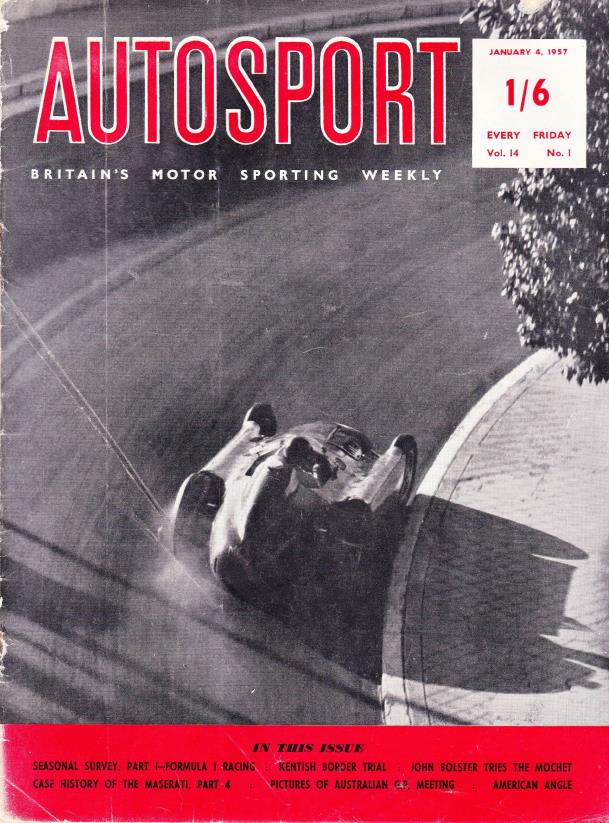 Журнал Autosport 04 января 1957