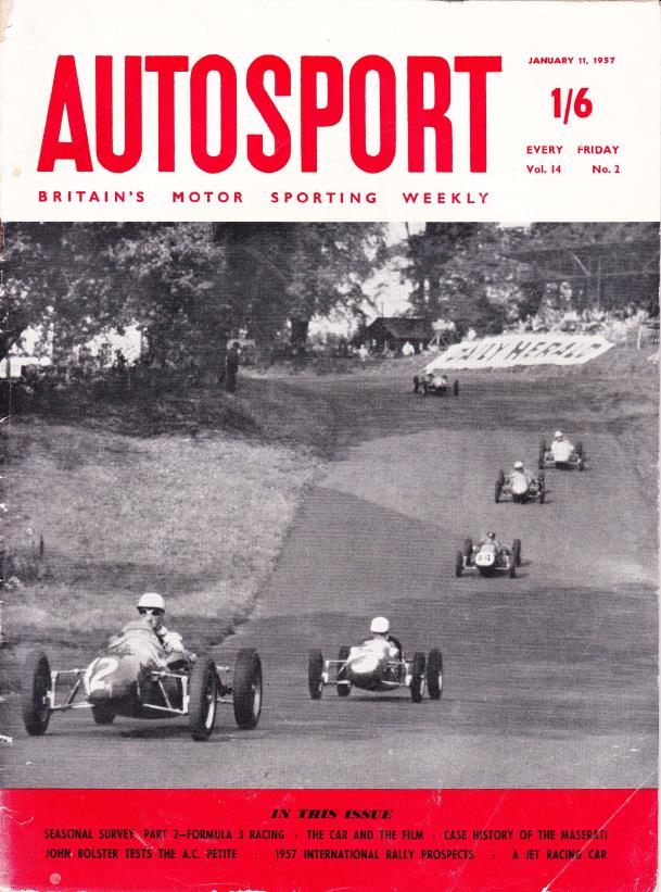 Журнал Autosport 11 января 1957